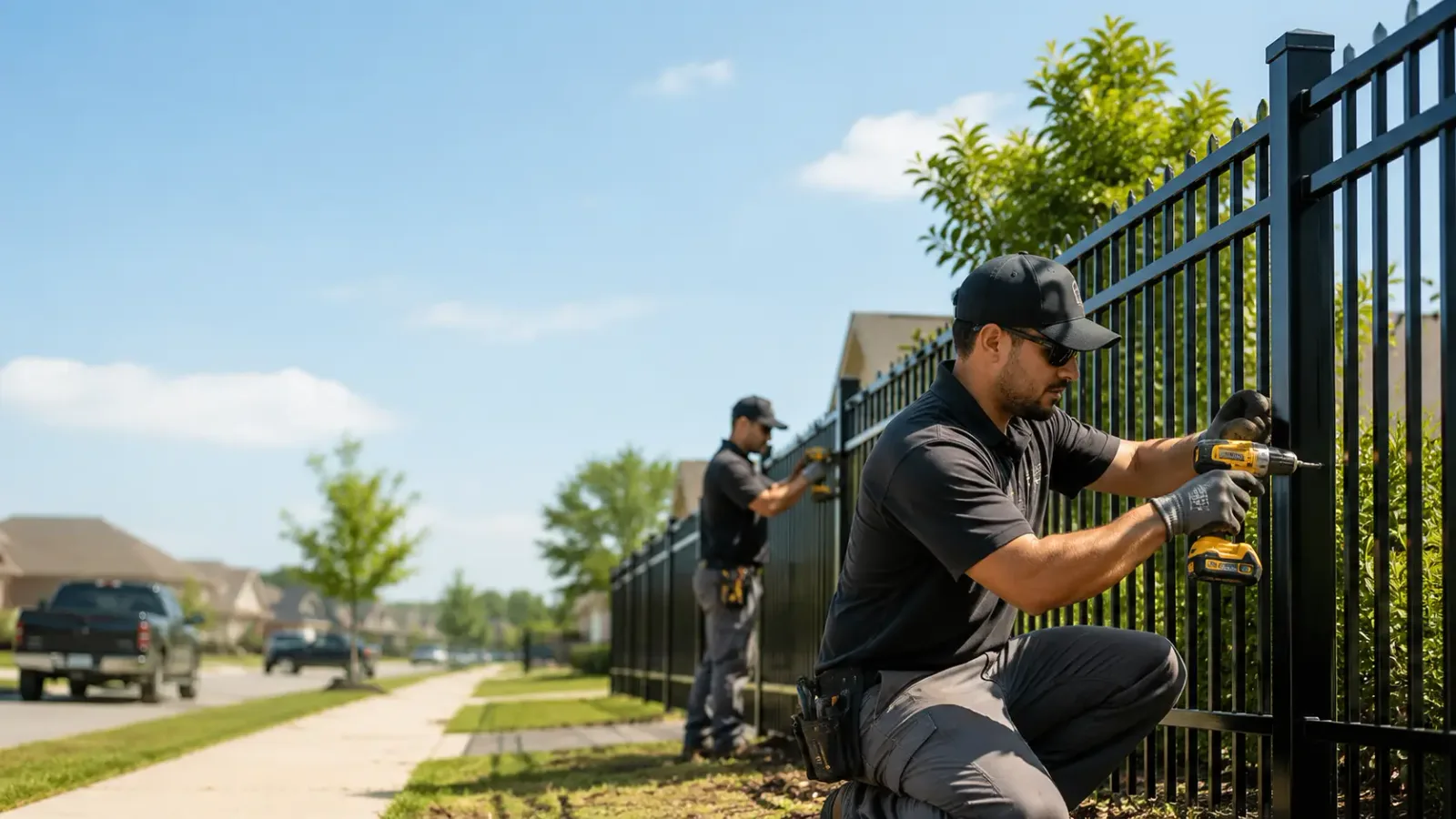 Metal Fence Installation in Munich, ND